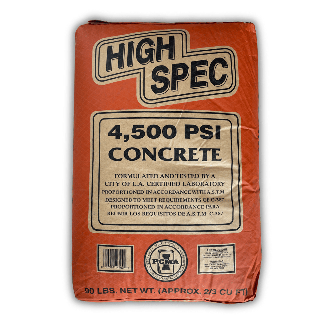 High Spec 4.500 PSI Concret