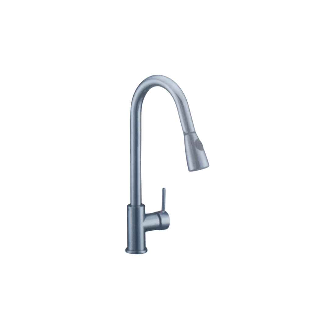 Ceramic Cartridge Single Handle Pull down Kitchen  Faucet | 55-5088CF