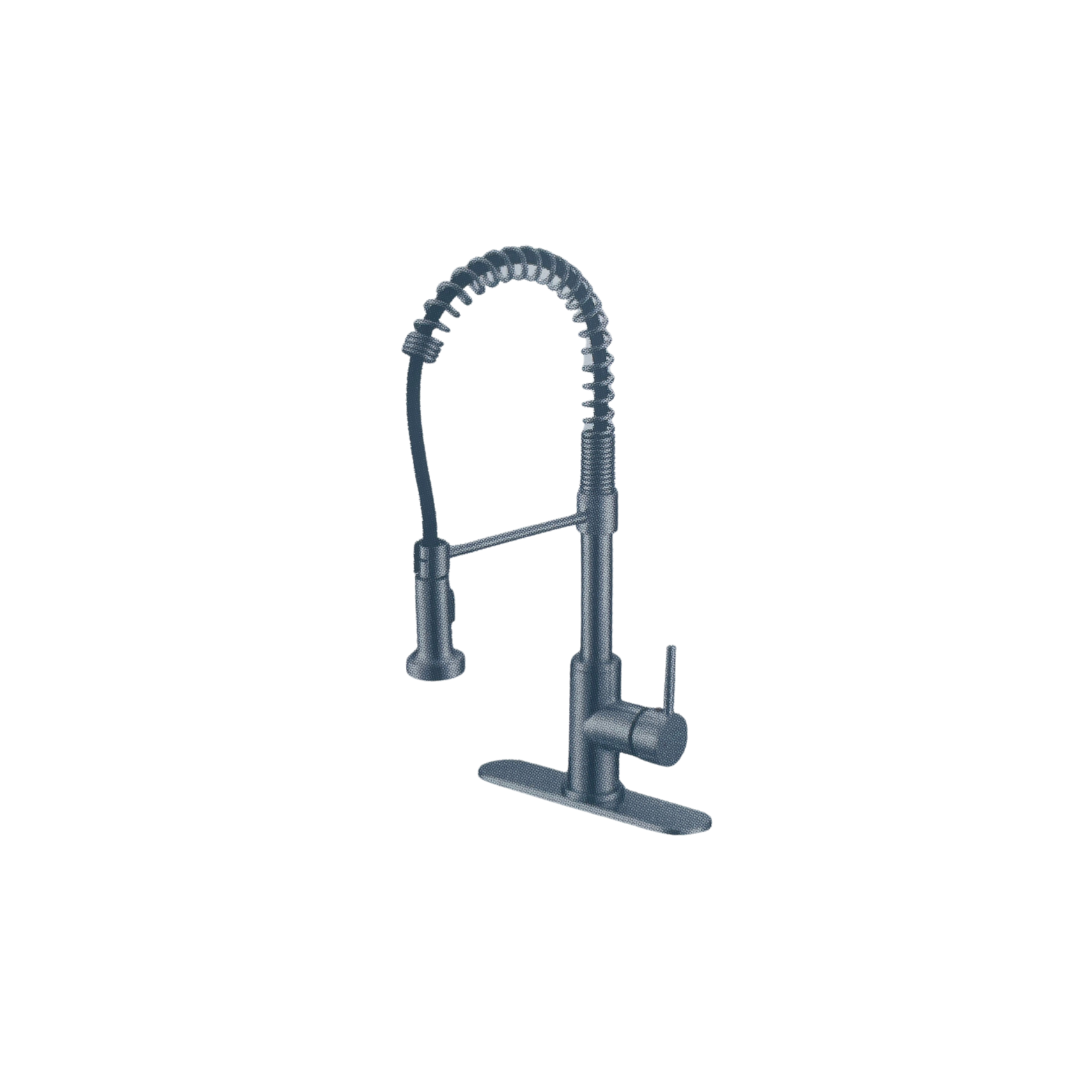 Ceramic Cartridge Single Handle Kitchen Faucet | 55-5089CF