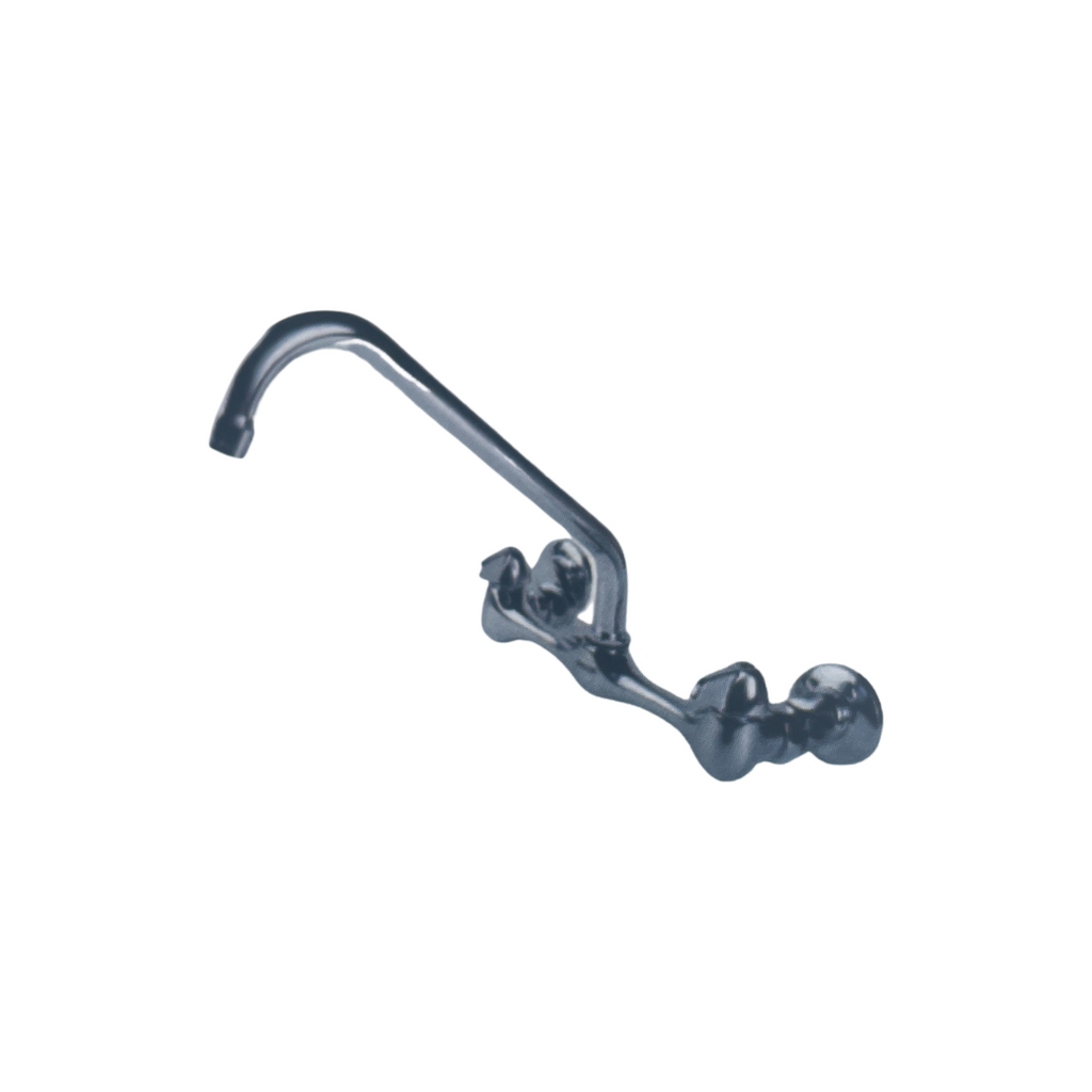 Wallmount Faucet 7" - 9" with replacement stems, sets, handles and washers. | 5002-3